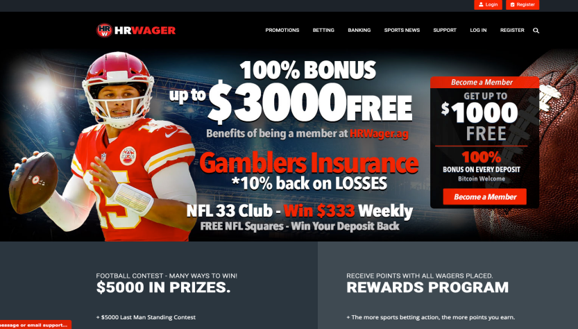 HRWager.ag Sportsbook Review